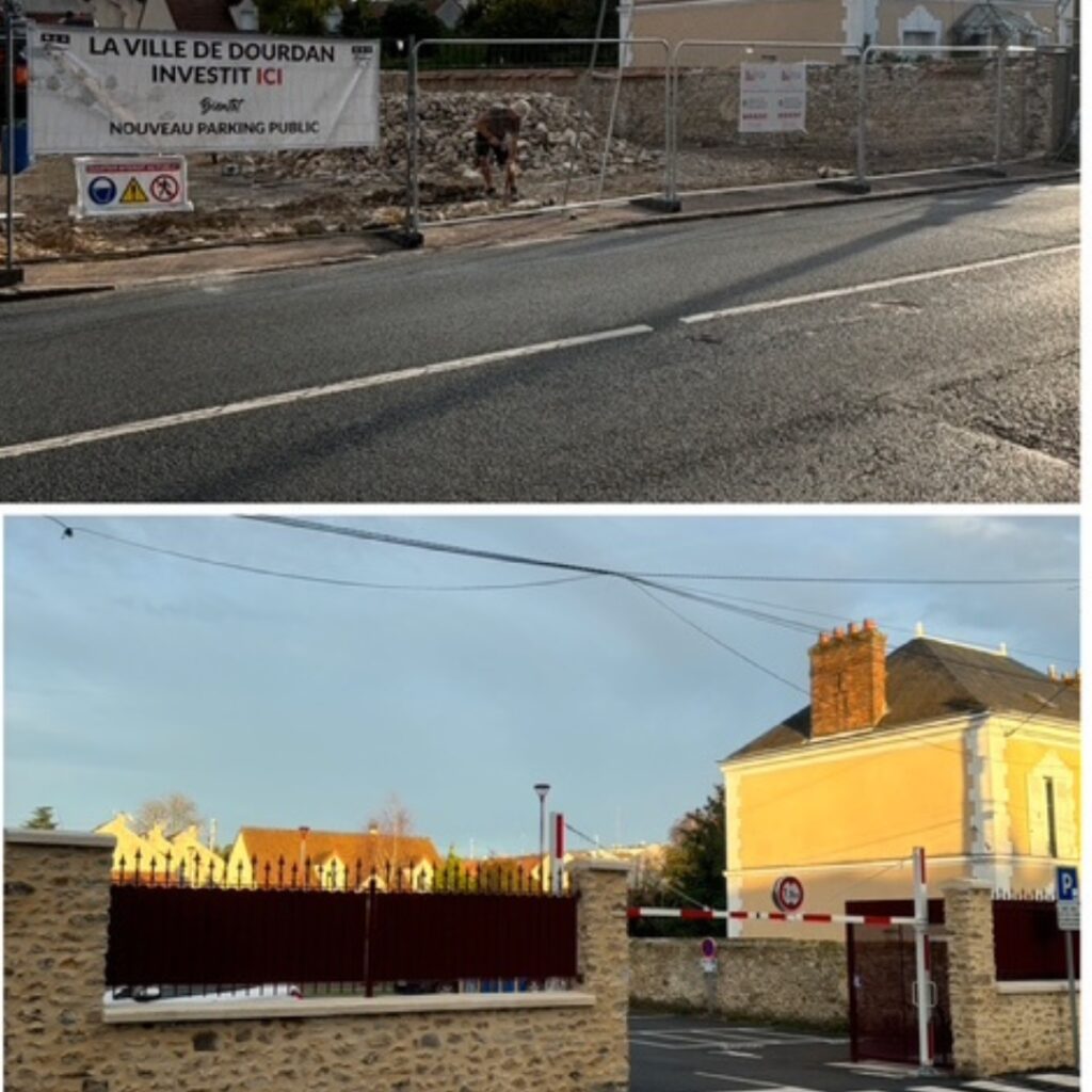 Création mur de clôture en pierre !